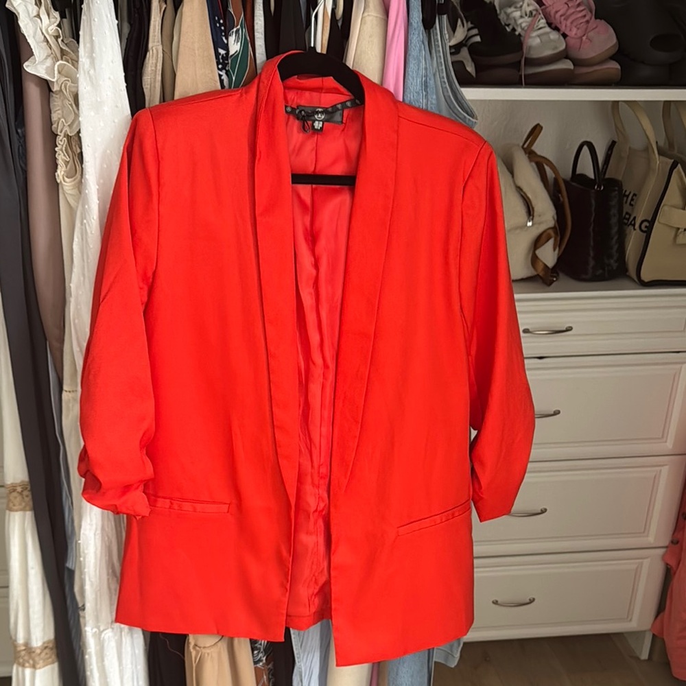 Women's Red Blazer